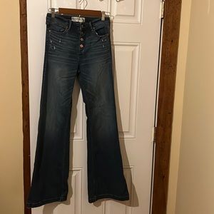 Abercrombie Y2K High Rise Flare Womens Jeans Size 8R